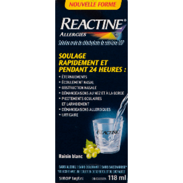 REACTINE Extra Strength Antihistamine Same-Day Delivery | Rexall