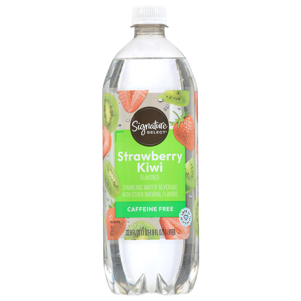 Signature SELECT Caffeine Free Strawberry Kiwi Sparkling Water