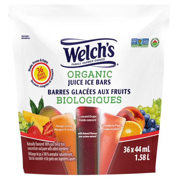 Costco Welch’s Organic Juice Ice Bars SameDay Delivery Instacart