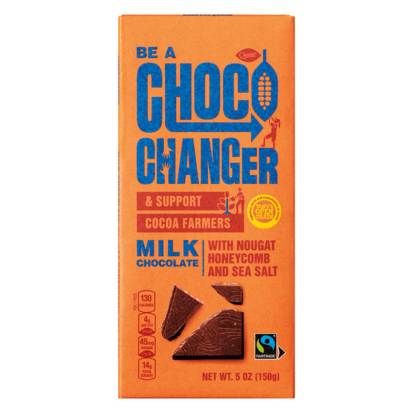 Choceur Milk Chocolate with Nougat Honeycomb and Sea Salt Same-Day