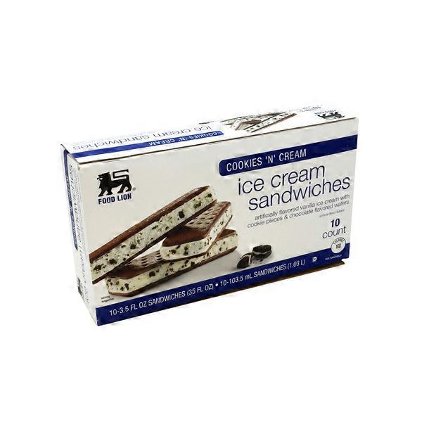 Food Lion Ice Cream Sandwiches (35 oz) Instacart
