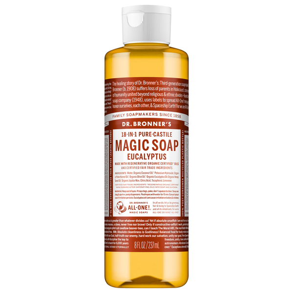 Dr. Bronner's 18-In-1 Hemp Eucalyptus Pure-Castile Soap