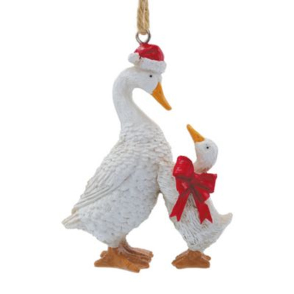 Red Shed Mother Goose Christmas Ornament, 3 in.