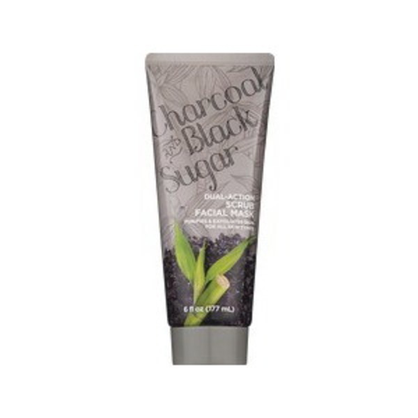 CVS DualAction Scrub Facial Mask Charcoal & Black Sugar (6 fl oz) from