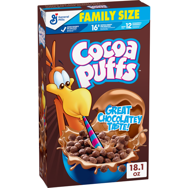 General Mills Cocoa Puffs Family Size Cereal