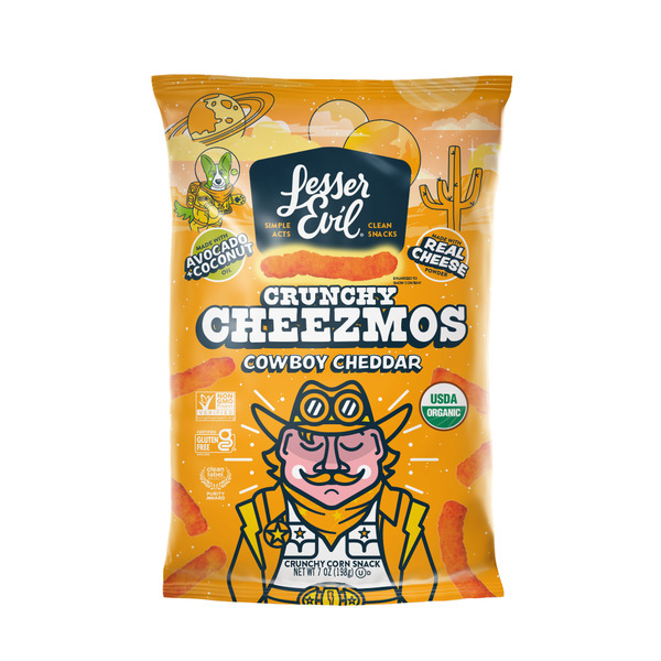 LesserEvil Cowboy Cheddar Cheezmos Same-Day Delivery or Pickup | ALDI LesserEvil Cowboy Cheddar Cheezmos Same-Day Delivery or Pickup | ALDI