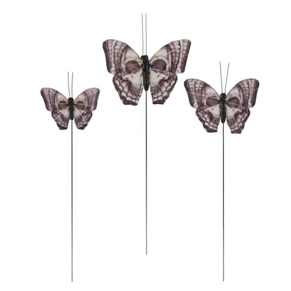 Ashland Skull Feather Butterflies