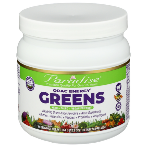 Paradise Herbs Orac Energy Greens 60 Servings Same-Day Delivery or