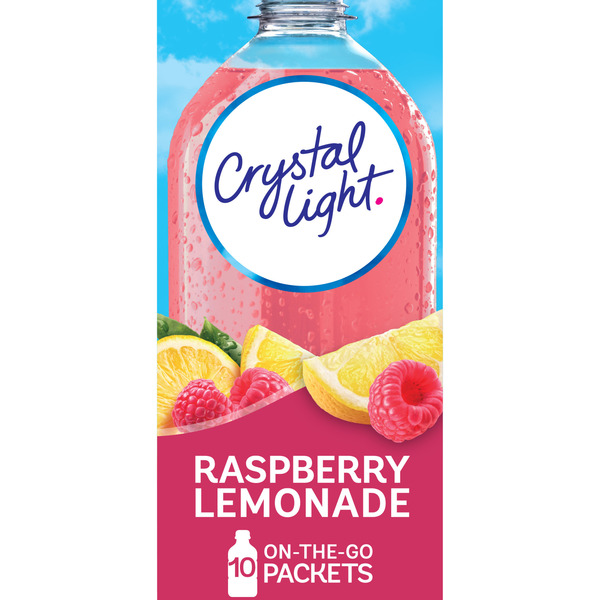 Crystal Light Raspberry Lemonade Artificially Flavored Powdered