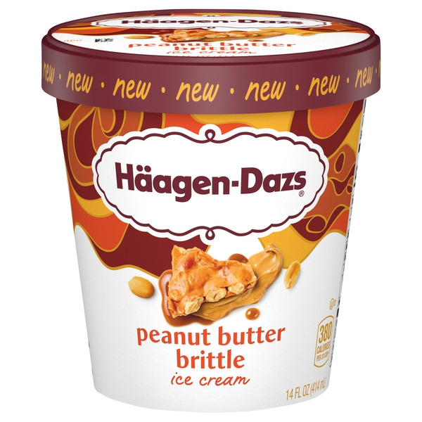 Häagen-Dazs Peanut Butter Brittle Ice Cream Same-Day Delivery or