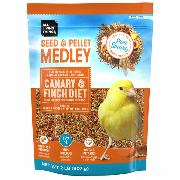 All Living Things Seed & Pellet Medley Finch & Canary Diet