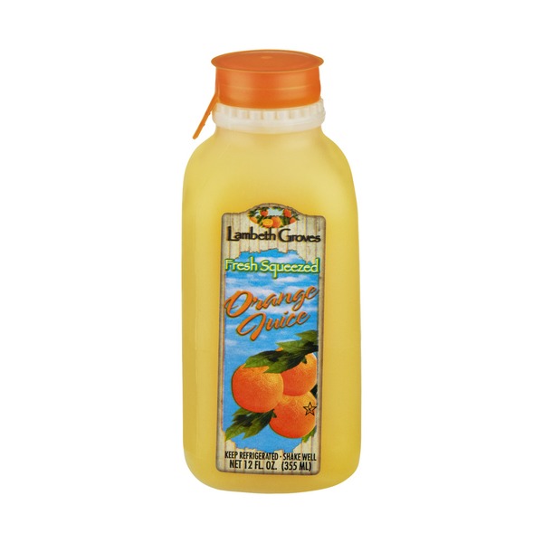 Lambeth Groves Fresh Squeezed Orange Juice (12 fl oz) Instacart