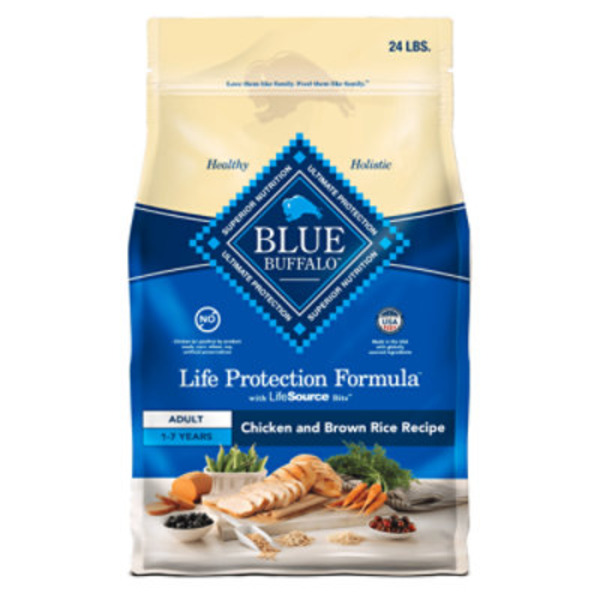 Blue Buffalo Life Protection Formula Natural Adult Dry Dog Food, Chicken and Brown Rice