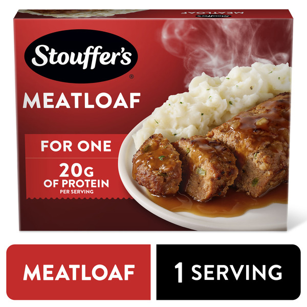 Stouffer's Classic Meatloaf Single Serve Microwave Dinner Meatloaf Frozen Dinner
