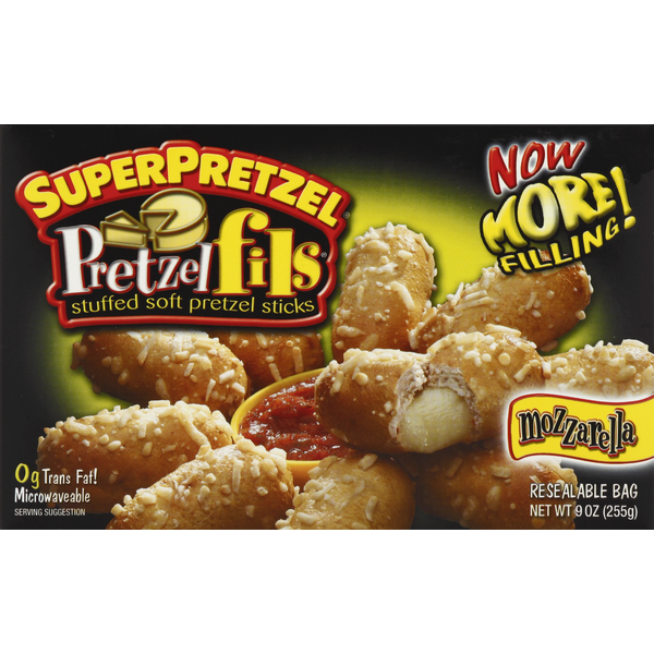 SUPERPRETZEL Pretzelfils, Mozzarella Same-Day Delivery or Pickup