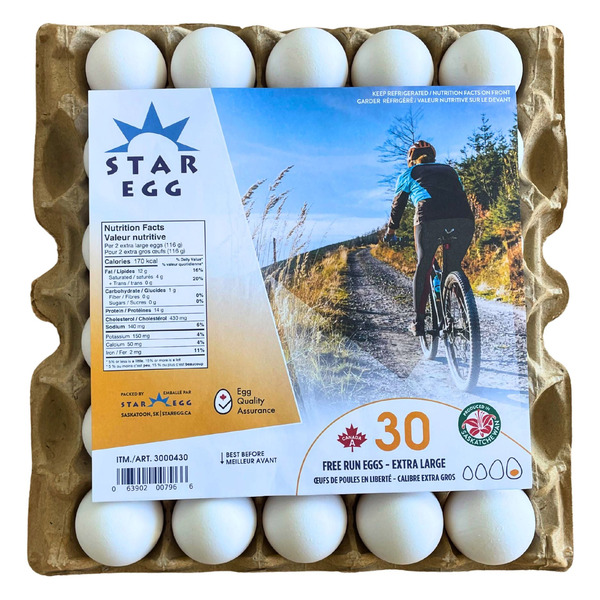 Star Egg Extra Large Free Run Eggs