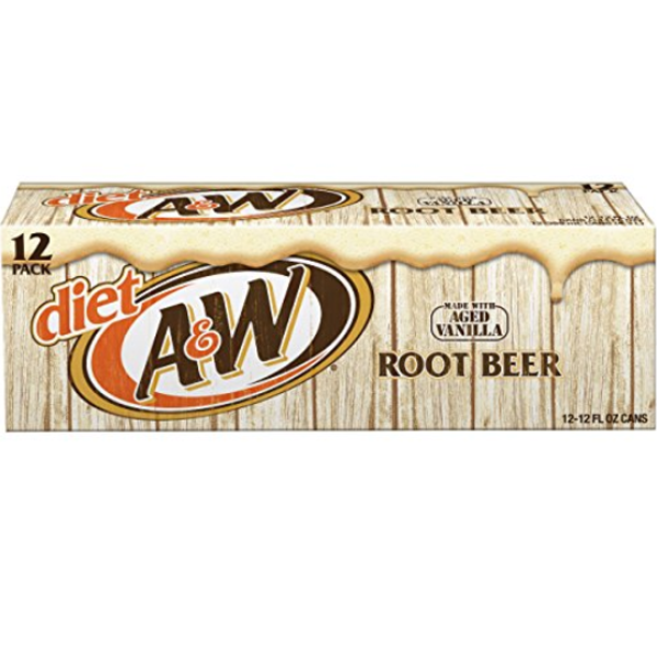 A&W - Diet Root Beer - 12 Pack