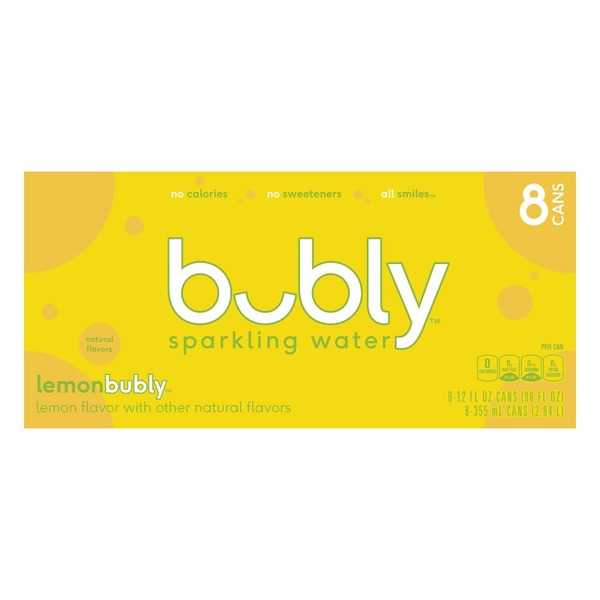 bubly Lemon Flavored Water (96 fl oz) from Walmart - Instacart