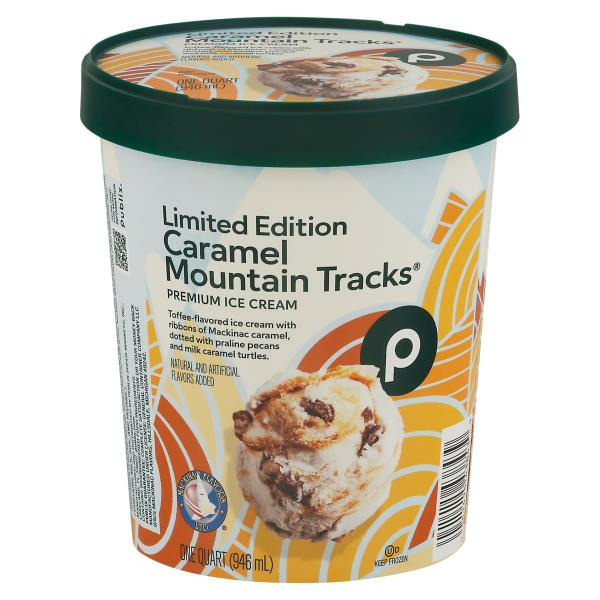 Publix Publix Ice Cream, Premium, Caramel Mountain Tracks SameDay