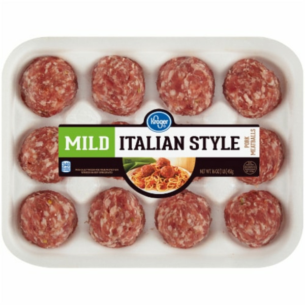 Food4less Rewards Card Food4Less Kroger Mild Italian Style Pork Meatballs Same-Day Delivery ...