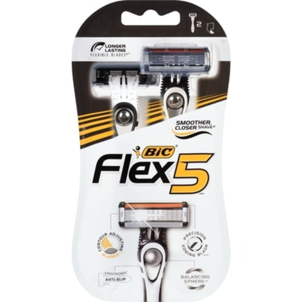 Real Canadian Superstore BIC Flex 5 Men's 5 Flexible Blade Disposable ...