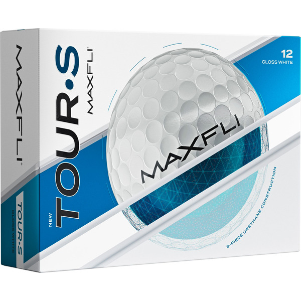 Maxfli Tour S Golf Balls - White