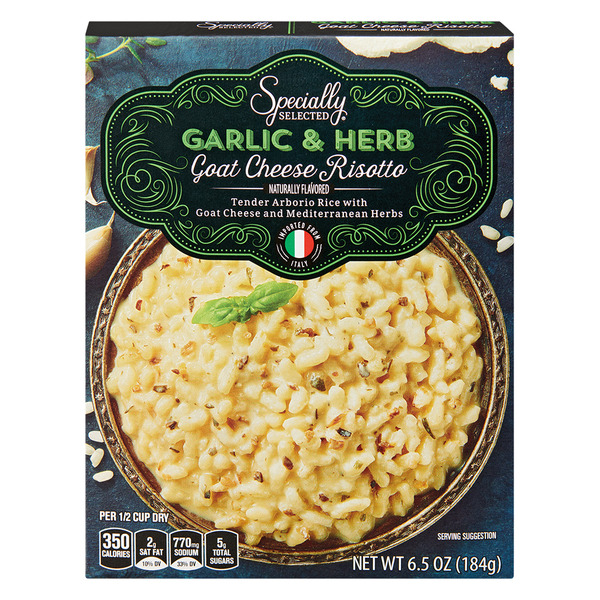 ALDI Specially Selected Garlic & Herb Goat Cheese Risotto SameDay