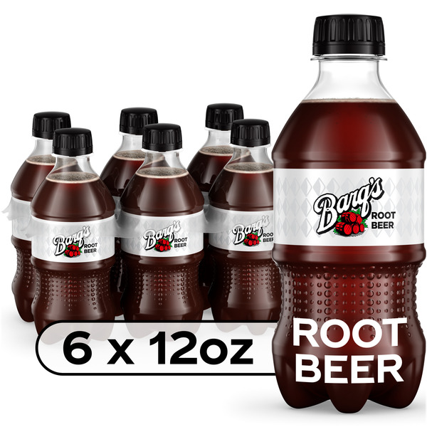 Barq's Root Beer Soda Bottles
