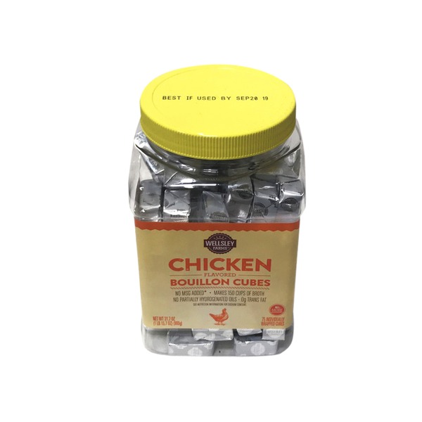 Wellsley Farms Chicken Flavored Bouillon Cubes (75 ct) Instacart