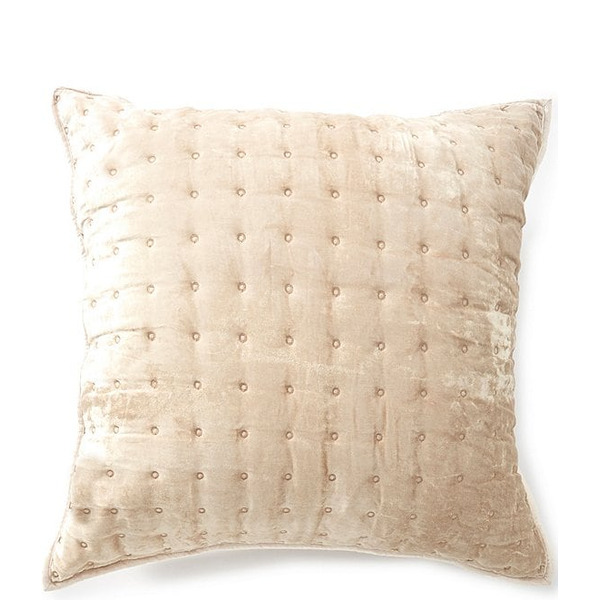 Luxury Hotel Luxe Collection Textured Velvet Euro Sham