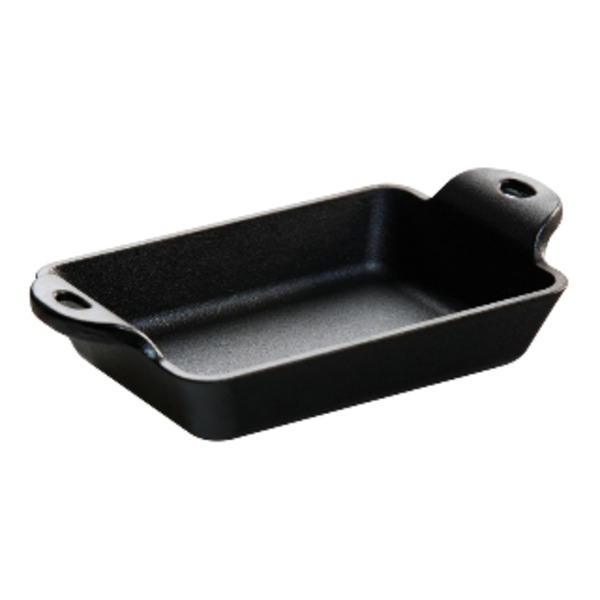 Lodge - Heat Treated Cast Iron 10 Ounce Rectangular Mini Server