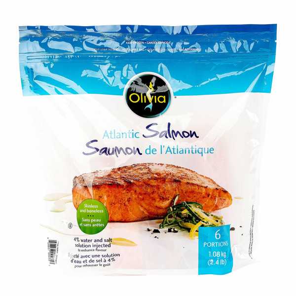 Olivia Frozen Atlantic Salmon
