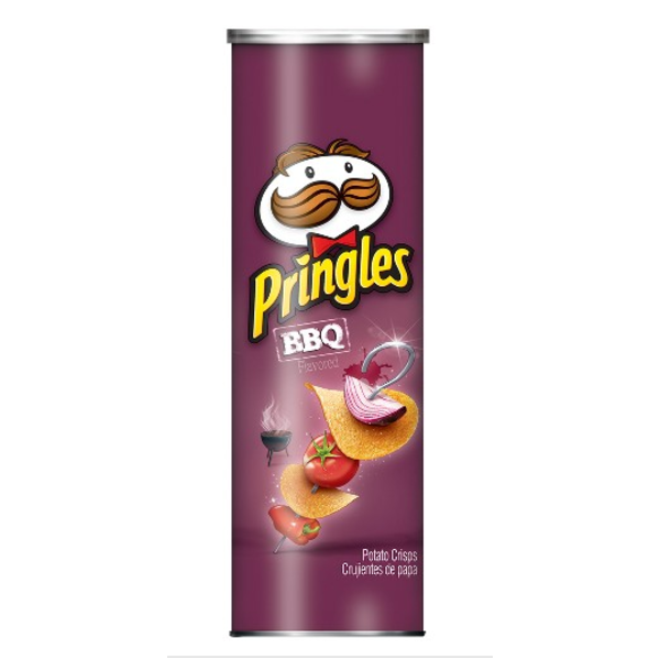 Pringles - BBQ Crisps Standard Can - 5.57 Oz
