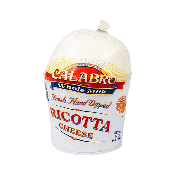 Calabro Cheese Hand Dipped Ricotta Cone Same-Day Delivery or Pickup ...