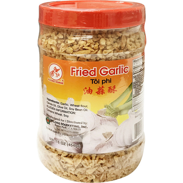 Flying Horse Fried Garlic Jar