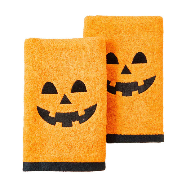 Avanti Hand Towel, 28 x 16 Inch - Jackolantern Orange