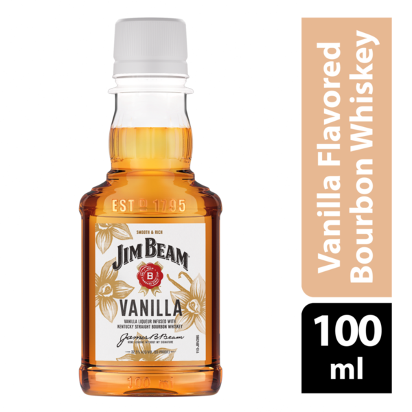 Jim Beam Vanilla Bourbon Whiskey Same-Day Delivery or Pickup