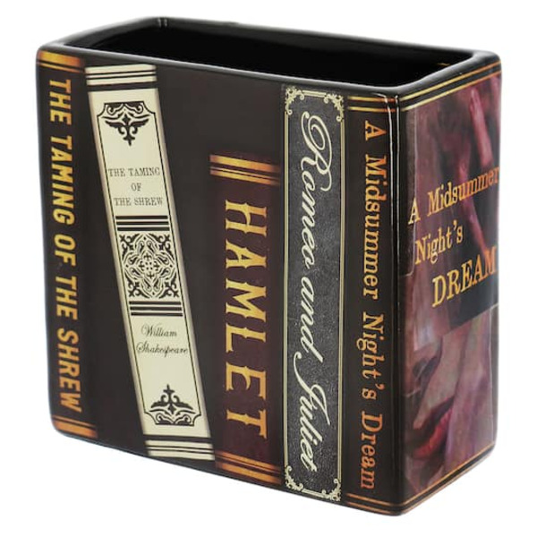 Ashland Shakespeare Classics Decorative Ceramic Tabletop Container