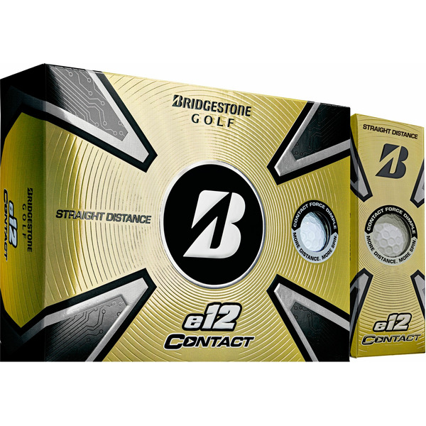 Bridgestone 2023 e12 Contact Golf Balls - White
