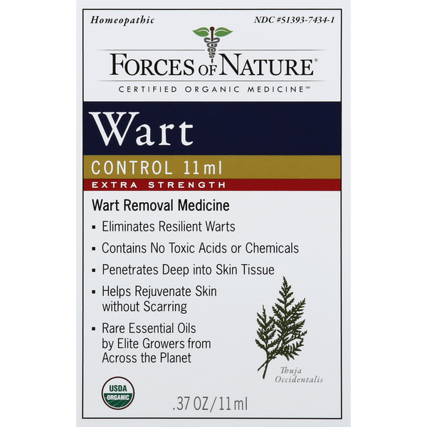 Forces of Nature Wart Control, Extra Strength, Thuja Occidentalis Same-Day  Delivery or Pickup | Gelson's