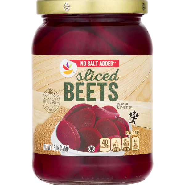 SB Beets, Sliced, No Salt Added (15 oz) Instacart