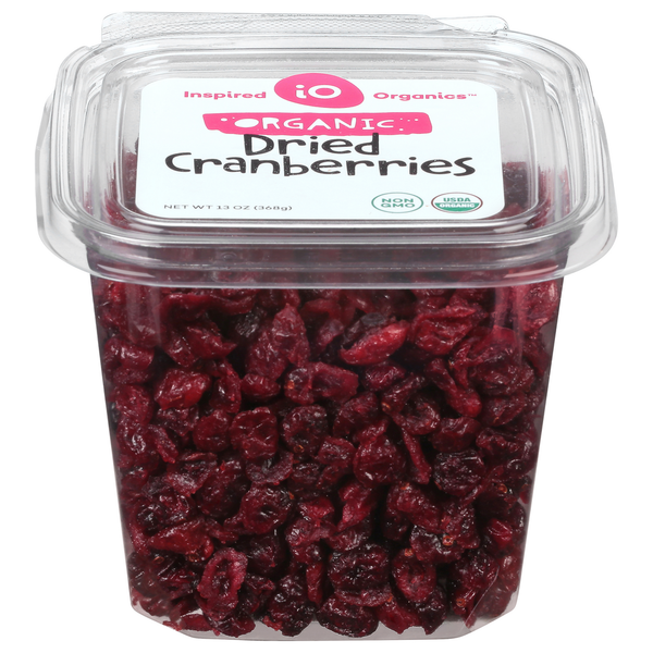 Inspired Organics Cranberries, Organic, Dried Same-Day Delivery or ...