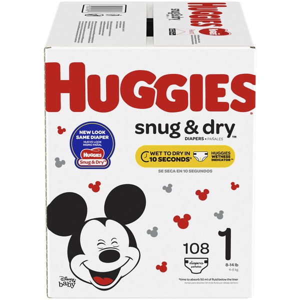 huggies ultimate size 1 108