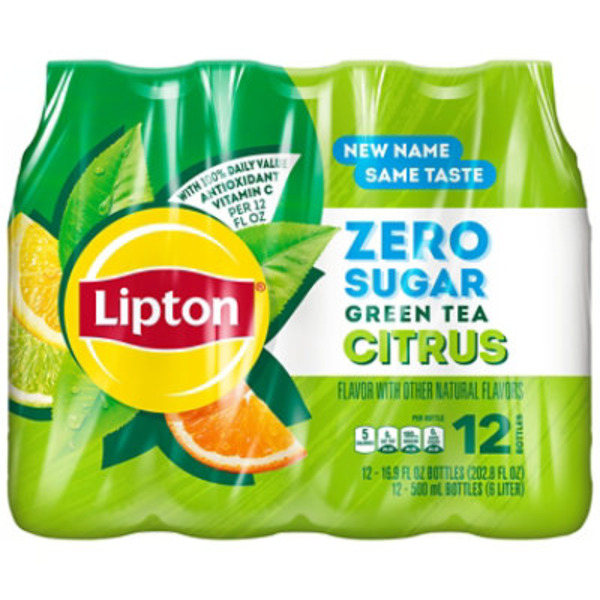 Lipton Diet Green Tea Citrus - Pack