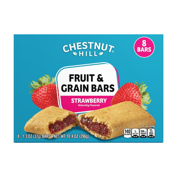 Family Dollar CHESTNUT HILL Strawberry Fruit & Grain Breakfast Bars ...