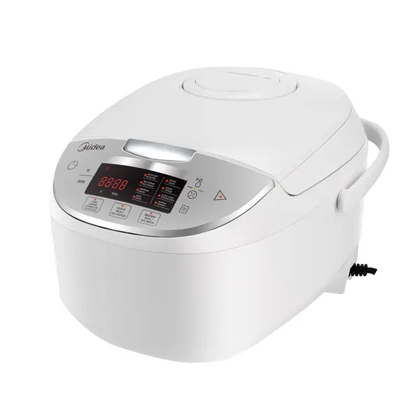 Midea Low-Sugar 6-Cup Rice Cooker - White