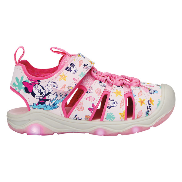 Toddlers' Minnie Mouse Character Light Up Sandals, Size 7