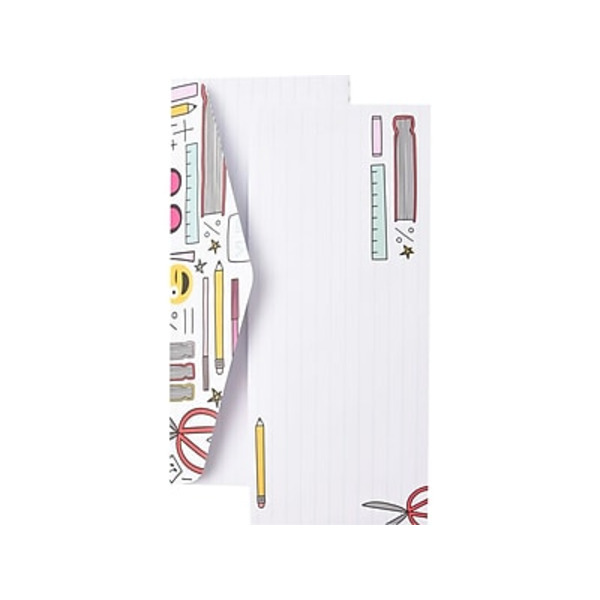 Gartner Studios School Day Icons #10 Document Envelope, 4.12 x 9.5 Inch - White