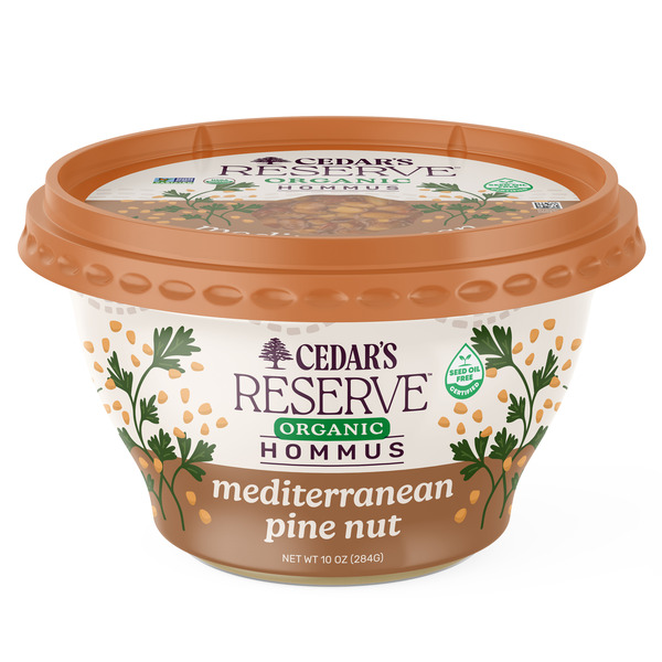 Cedar's Foods Organic Mediterranean Pine Nut Reserve Hommus