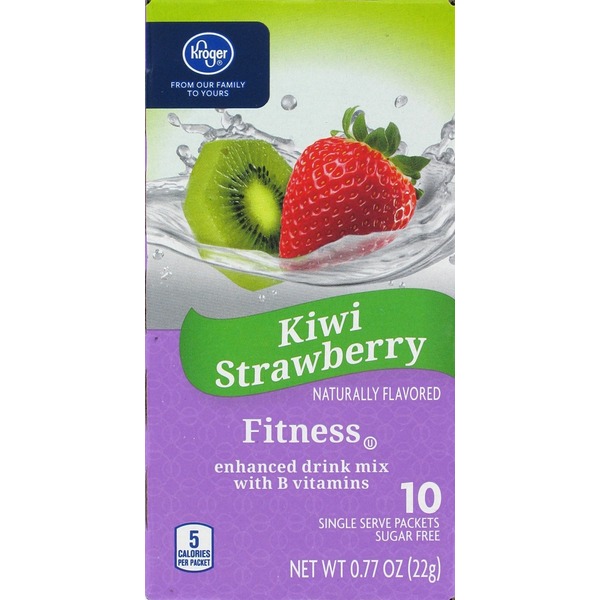 Kroger Instant Drink Mix, Kiwi Strawberry (10 ct) from Kroger Instacart